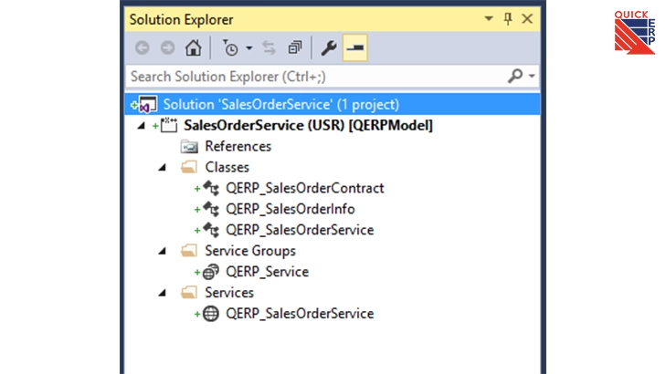 JSON based custom service