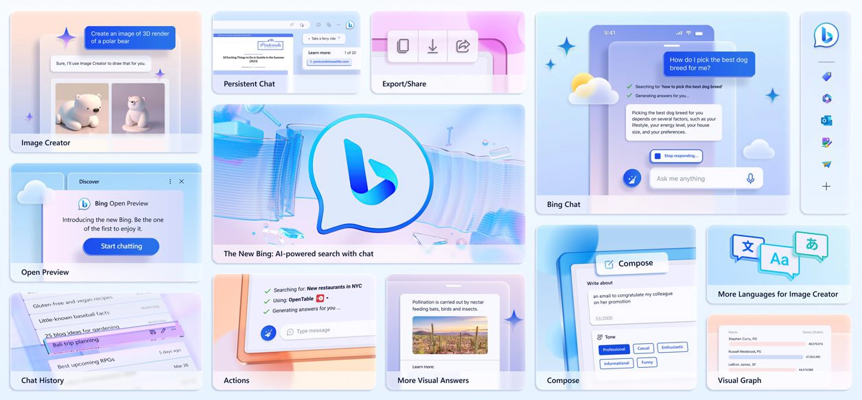 Microsoft Bing and Edge