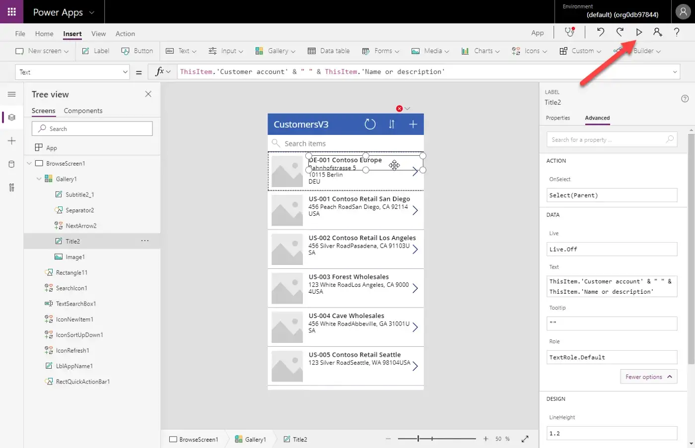 Connect to MS D365FO from PowerApps6