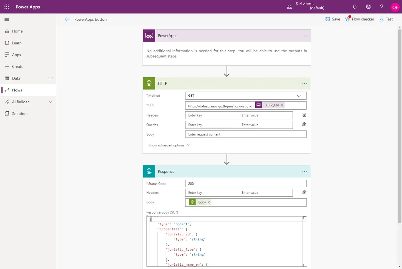 Embed a PowerApp in MS D365FO 6