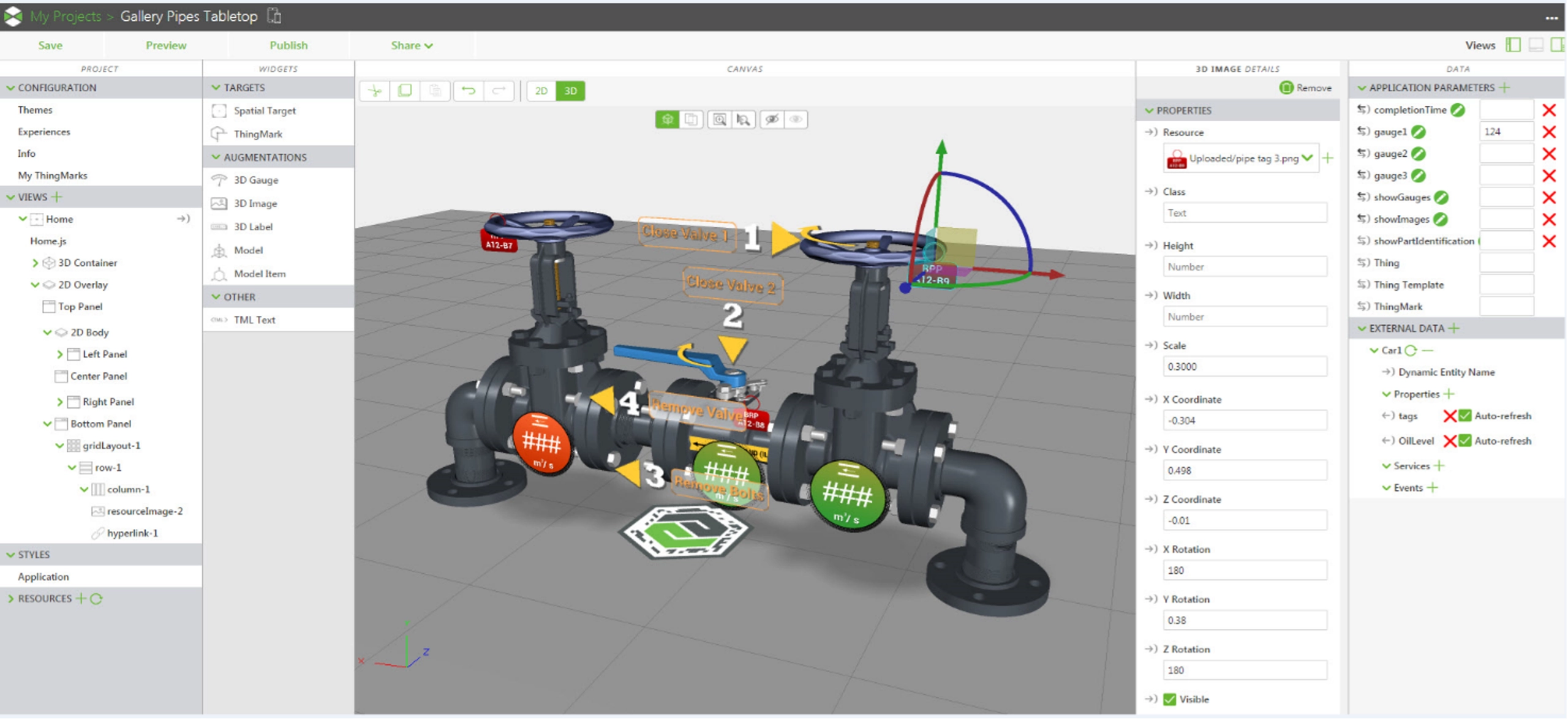 Vuforia studio 3
