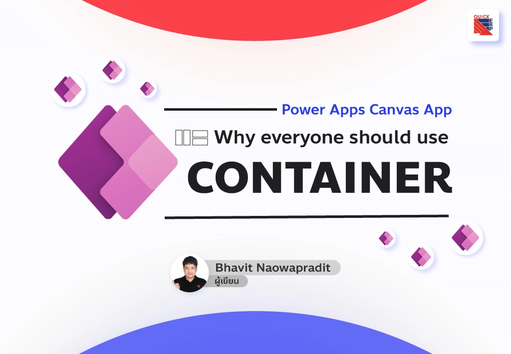 power apps container in canvas app