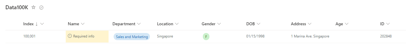 สร้างรายการใน SharePoint List