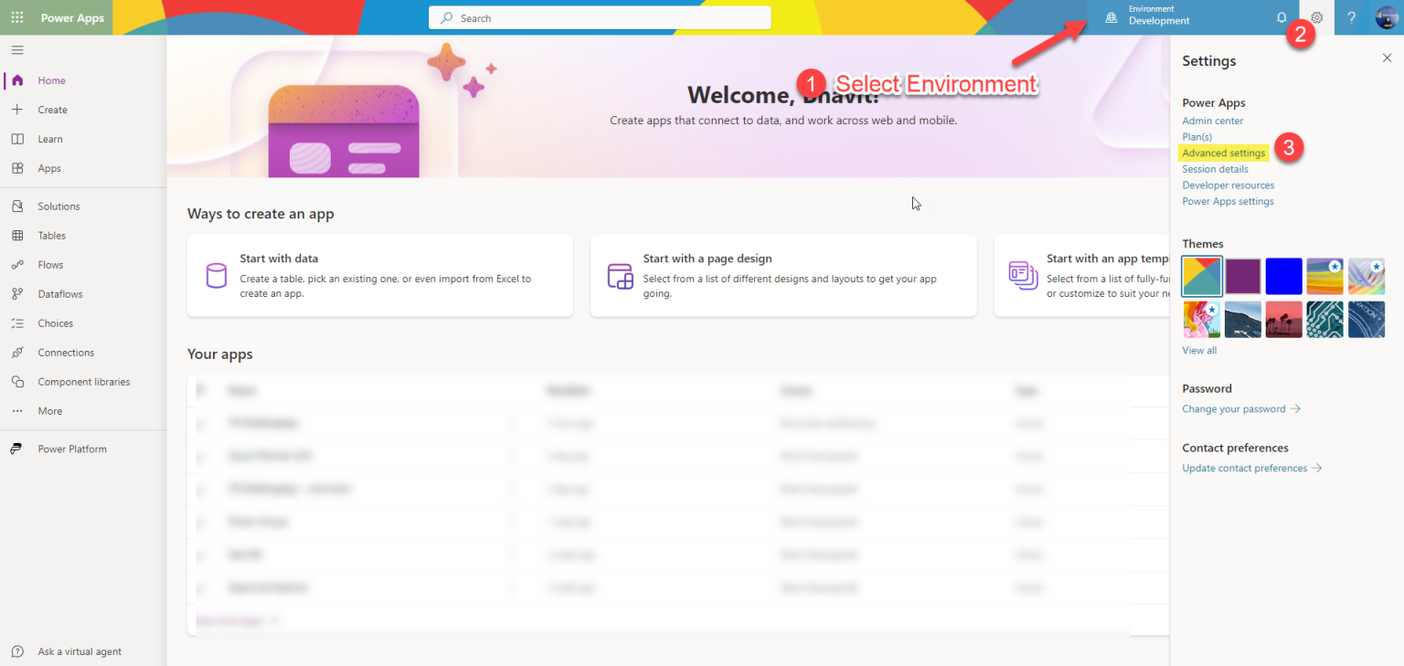 2. หา URL สำหรับเชื่อมต่อกับ Dataverse ของคุณ