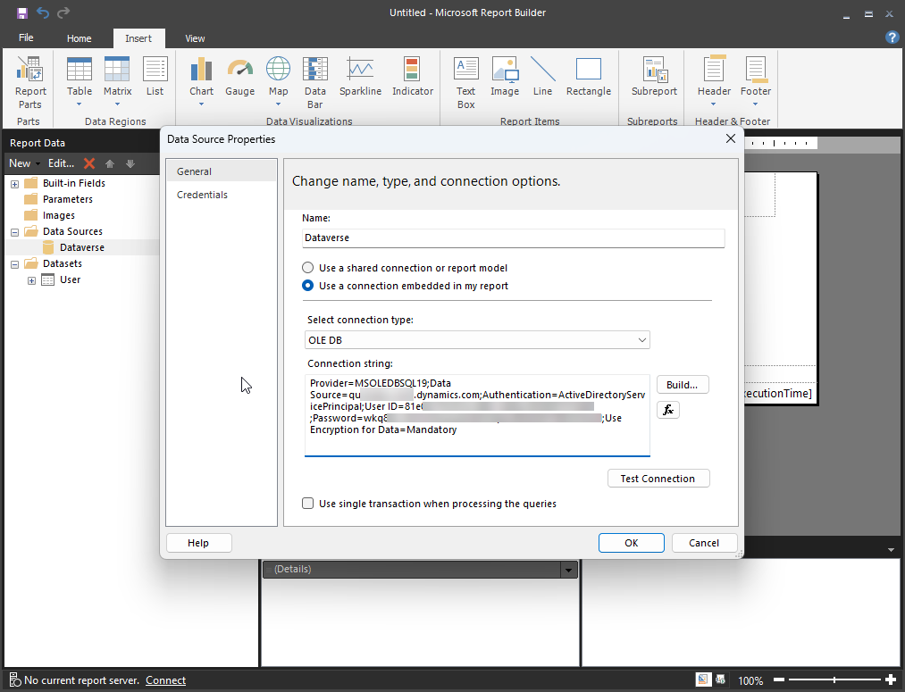 Microsoft report builder ไม่ใช่ power bi