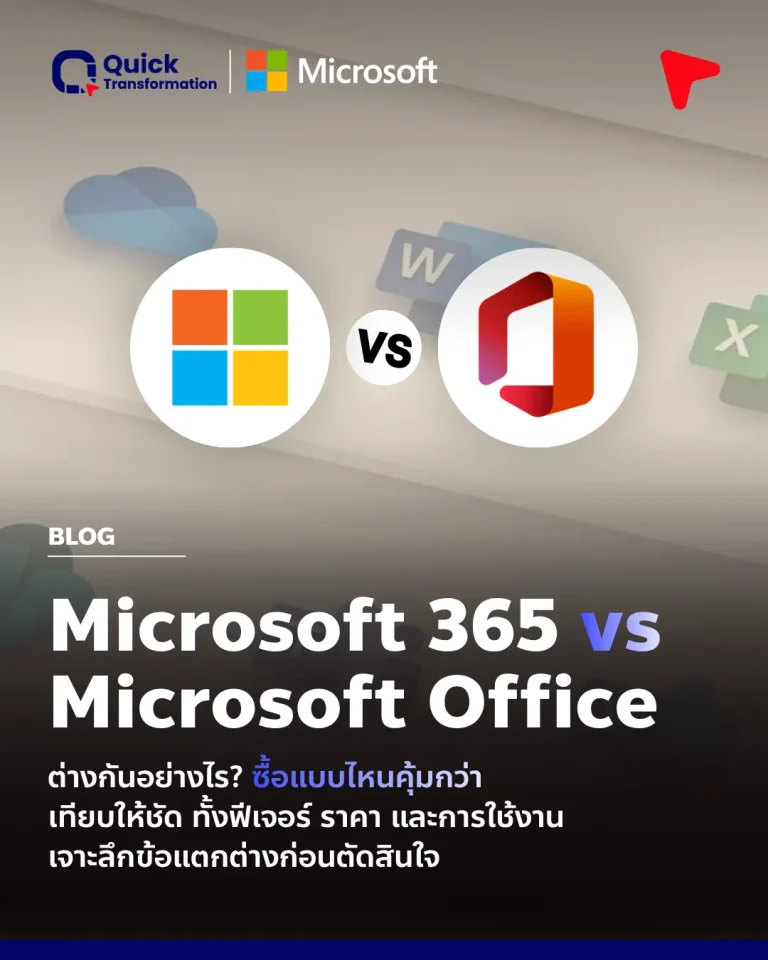 Microsoft 365 vs Microsoft Office