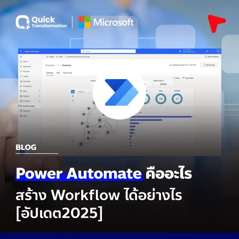 Power Automate คืออะไร สร้าง Workflow ได้อย่างไร