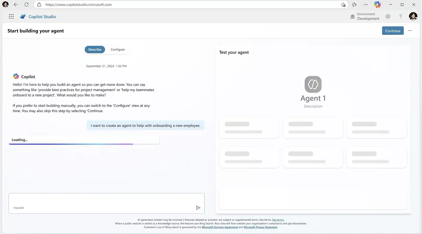 Copilot Studio Tab 1 1