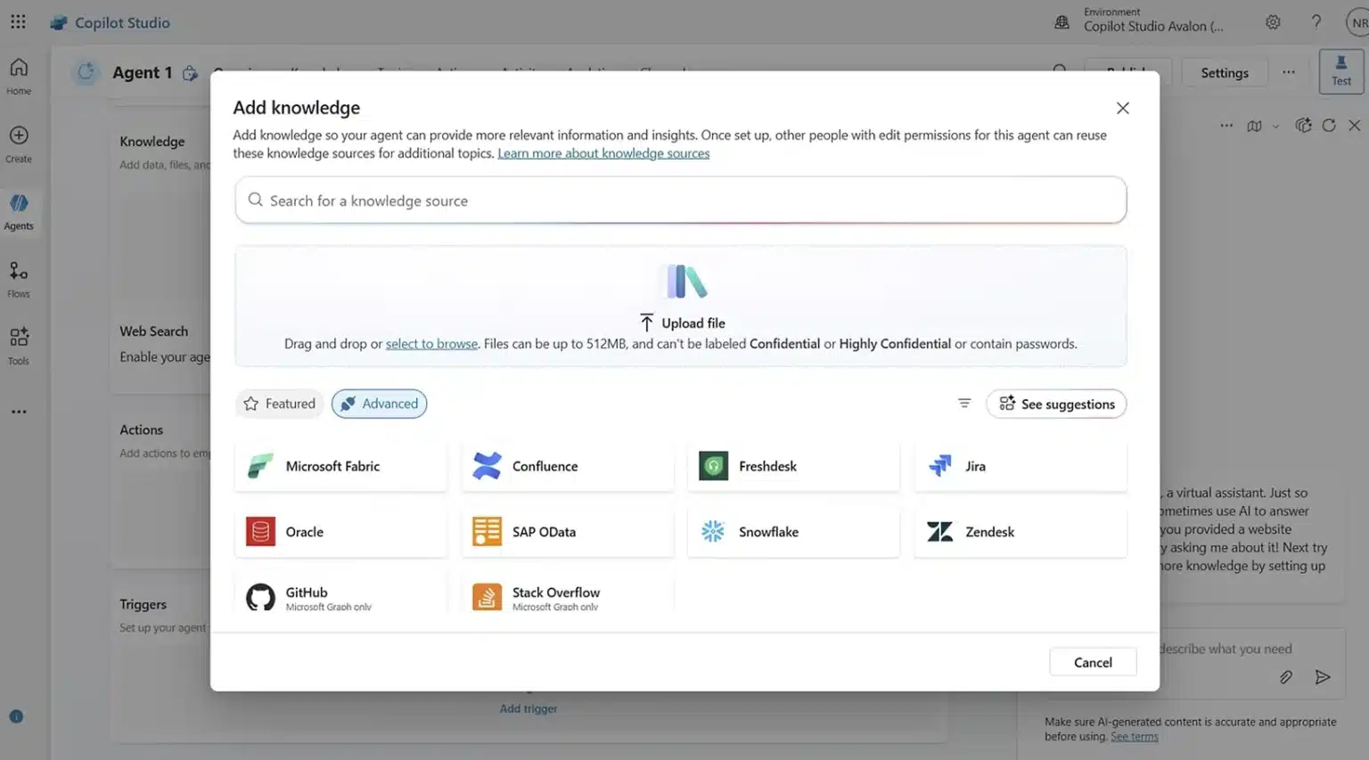 Copilot Studio Tab 2 4