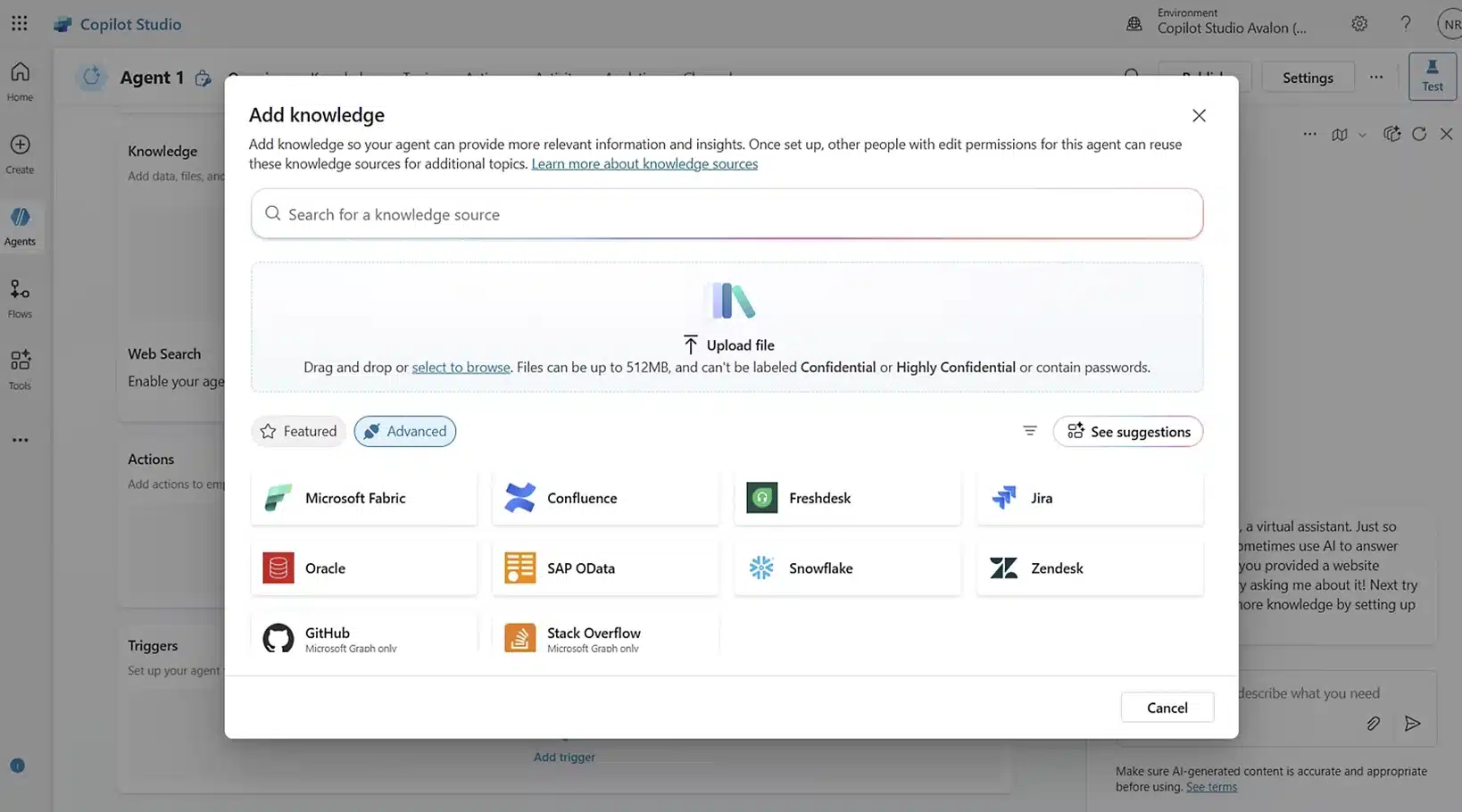 Copilot Studio Tab 2 4