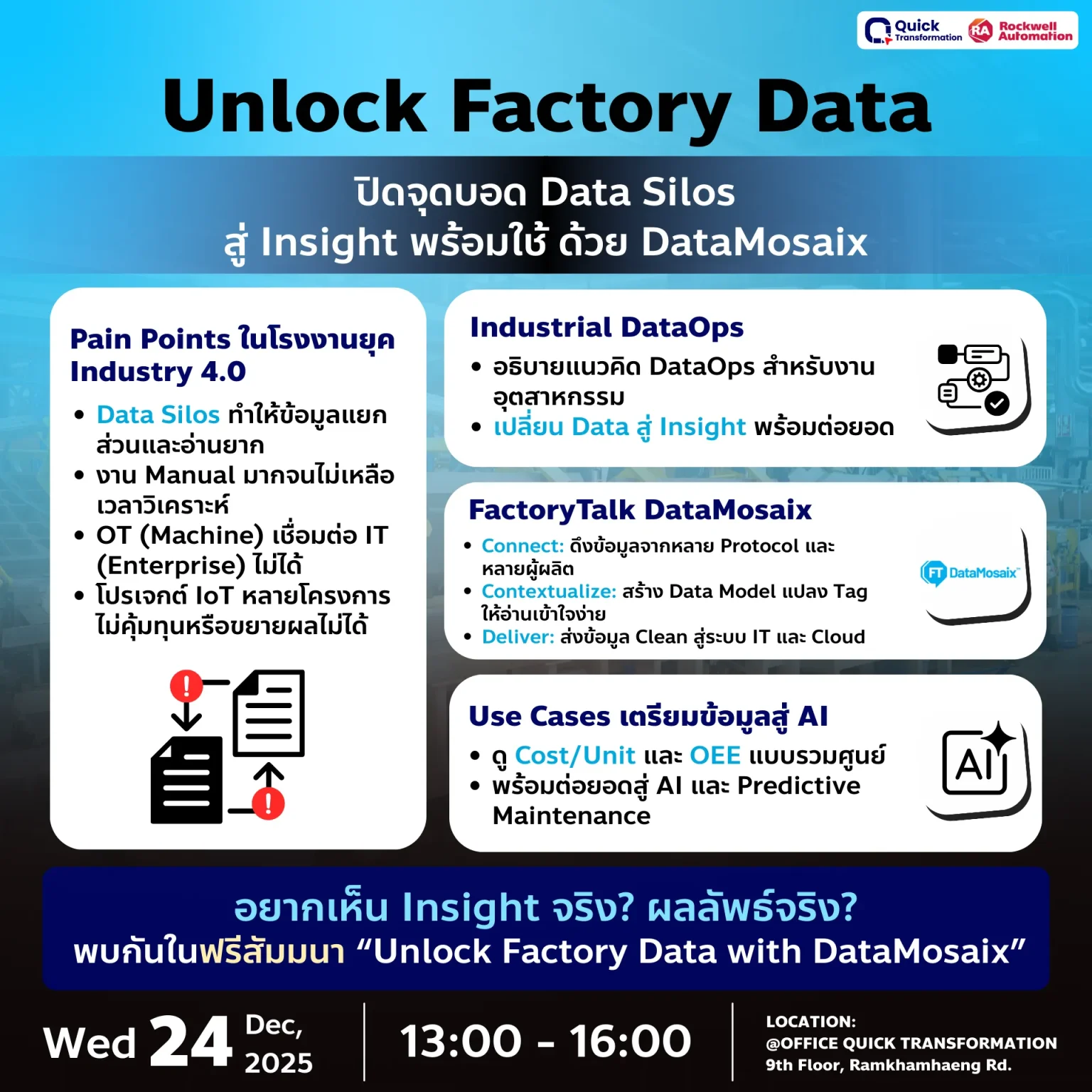 DataMosaix events on Dec 24