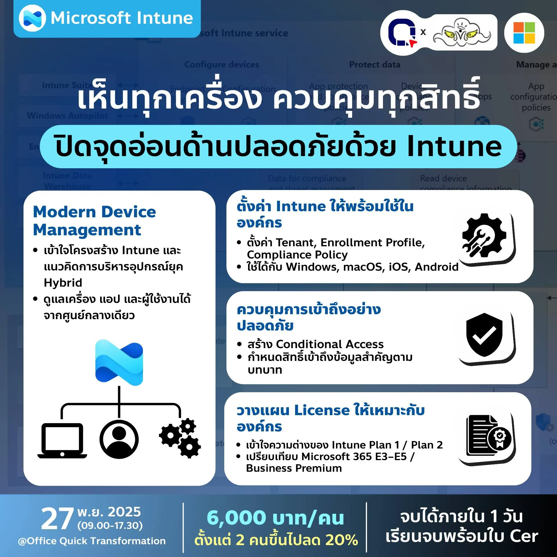 Intune Training Quick Transformation