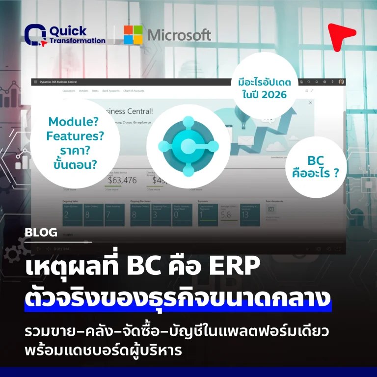 Dynamics 365 Business Central (BC)