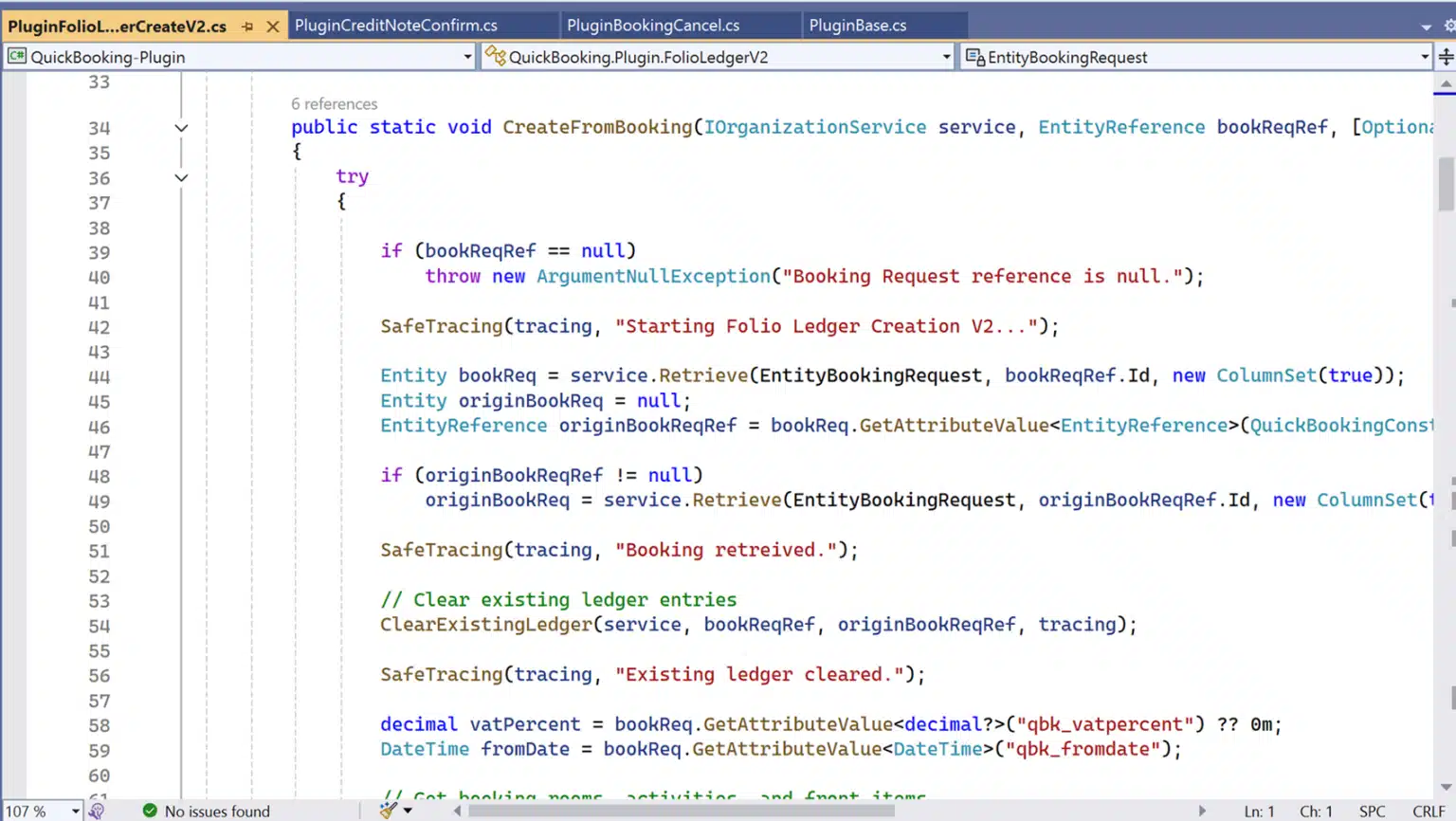 Dataverse Plugin using C# in VS Dataverse Plugin using C# in VS