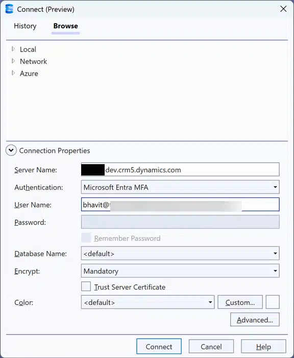 How to query Dataverse data using SQL Server Management Studio (2) How to query Dataverse data using SQL Server Management Studio (2)