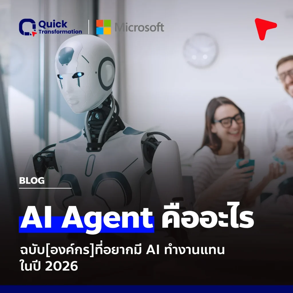 AI Agent คืออะไร อัปเดตเรื่องควรรู้ปี 2026