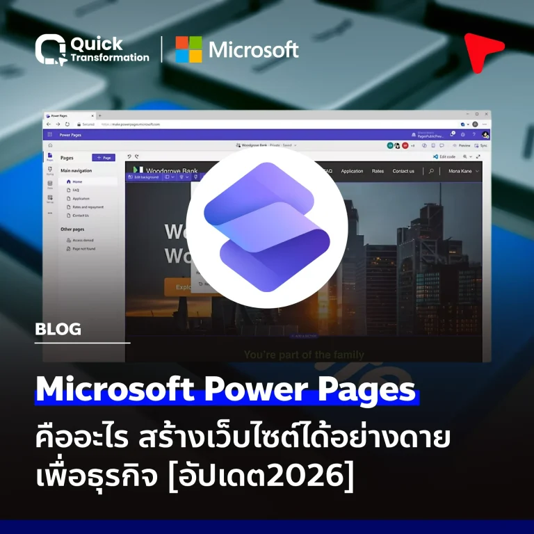 Microsoft Power Pages คือ การสร้างเว็บไซต์ได้อย่างดาย