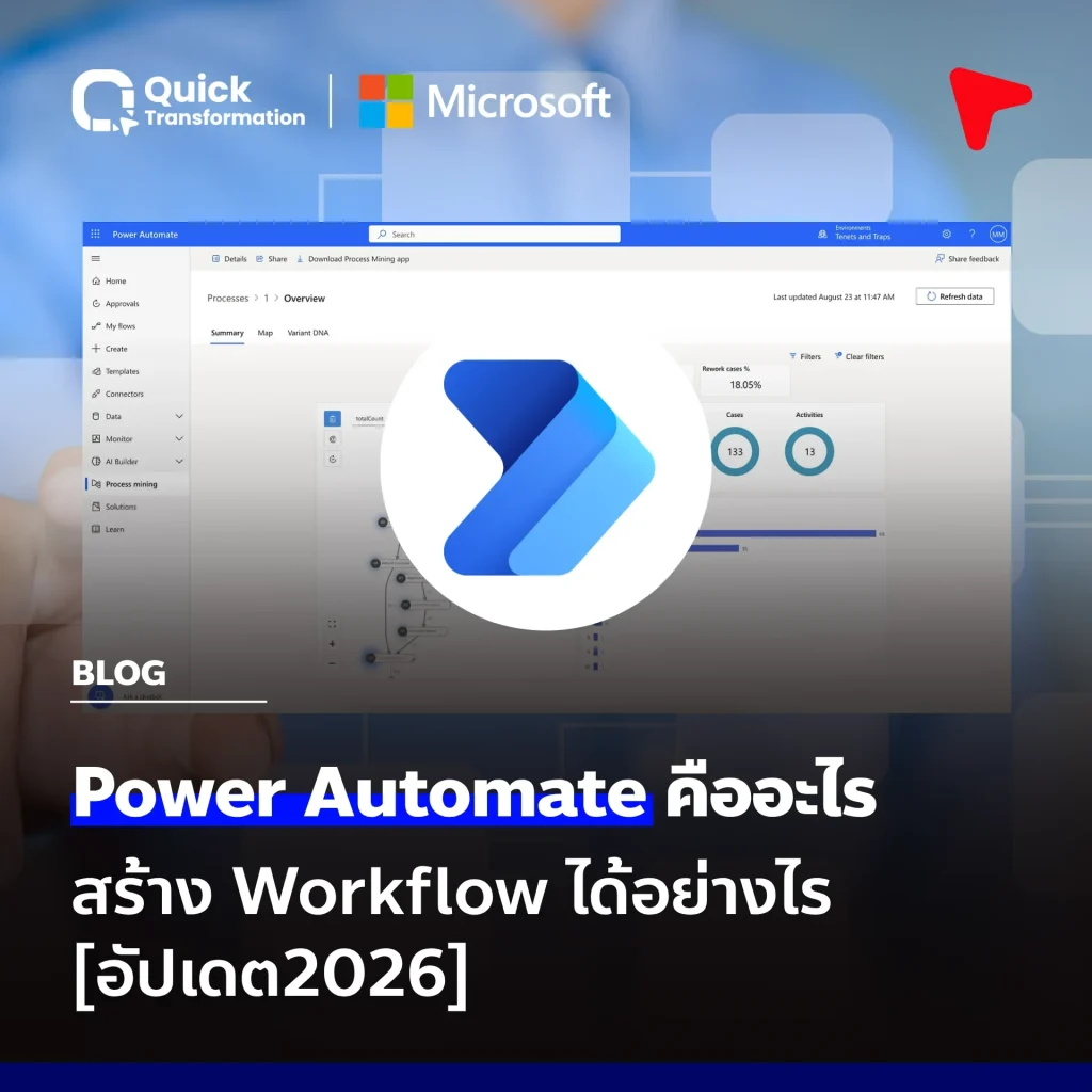 Power Automate คืออะไร สร้าง Workflow ได้อย่างไร