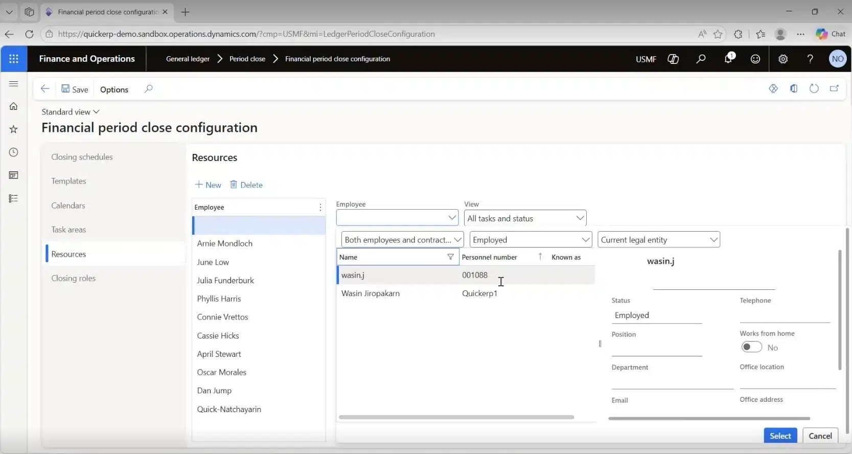 Set Employee Roles and Companies Set Employee Roles and Companies