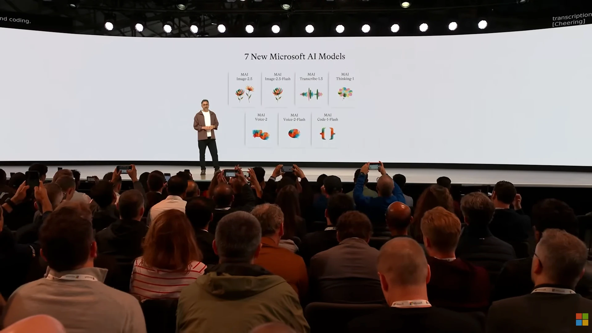 MAI Microsoft Microsoft เปิดตัว AI ตระกูล MAI ใหม่ 7 ตัว
