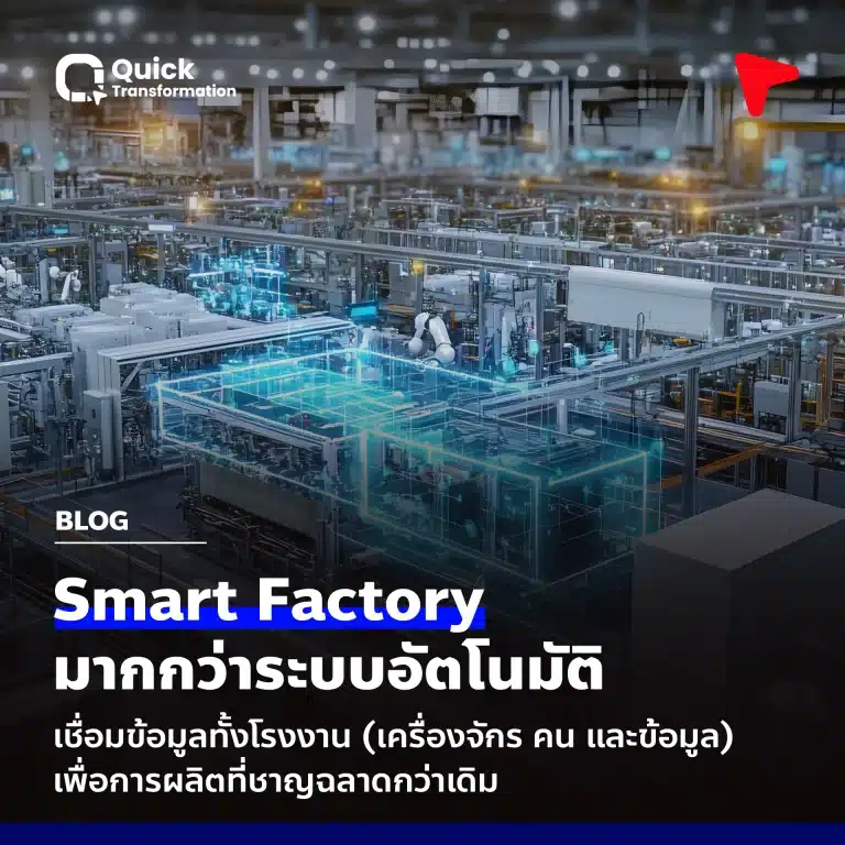 รู้จัก Smart Factory คืออะไร